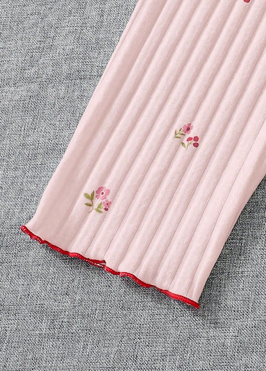 Світло-рожева всесезон піжама (кофта, штани) SHEIN