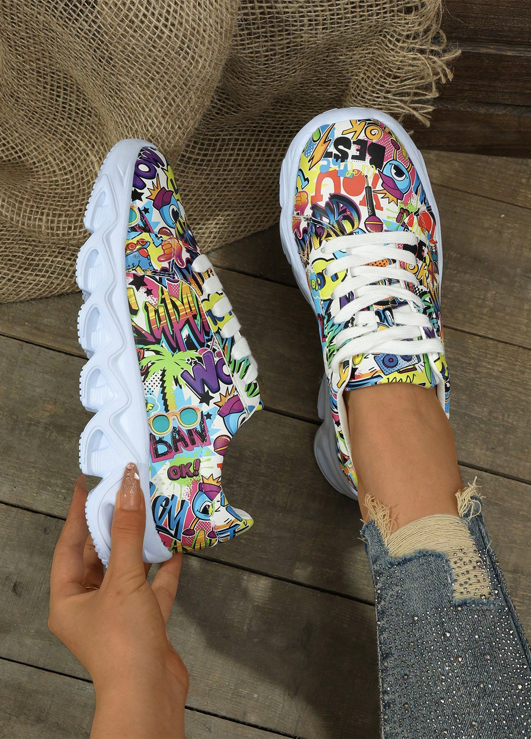 Кроссовки SHEIN комбинированные демисезоны (345181868)