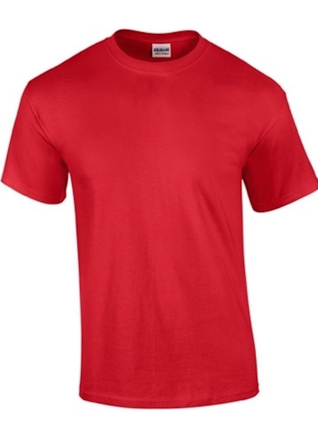 Червона футболка Gildan