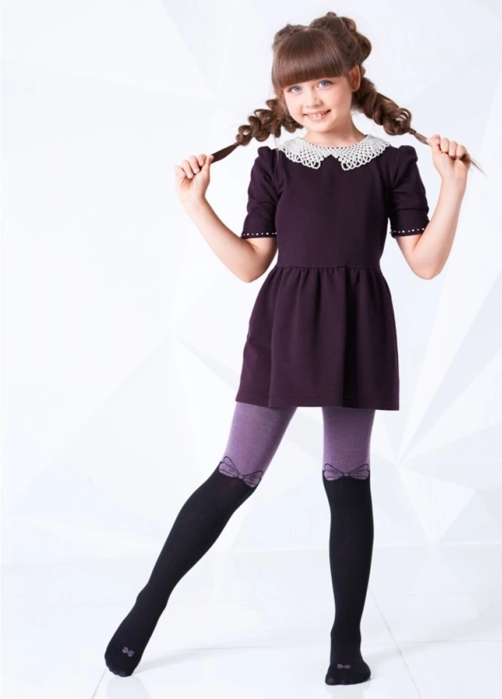 Колготи дитячі -violet-116-122 Giulia D030 KIDS (252882117)