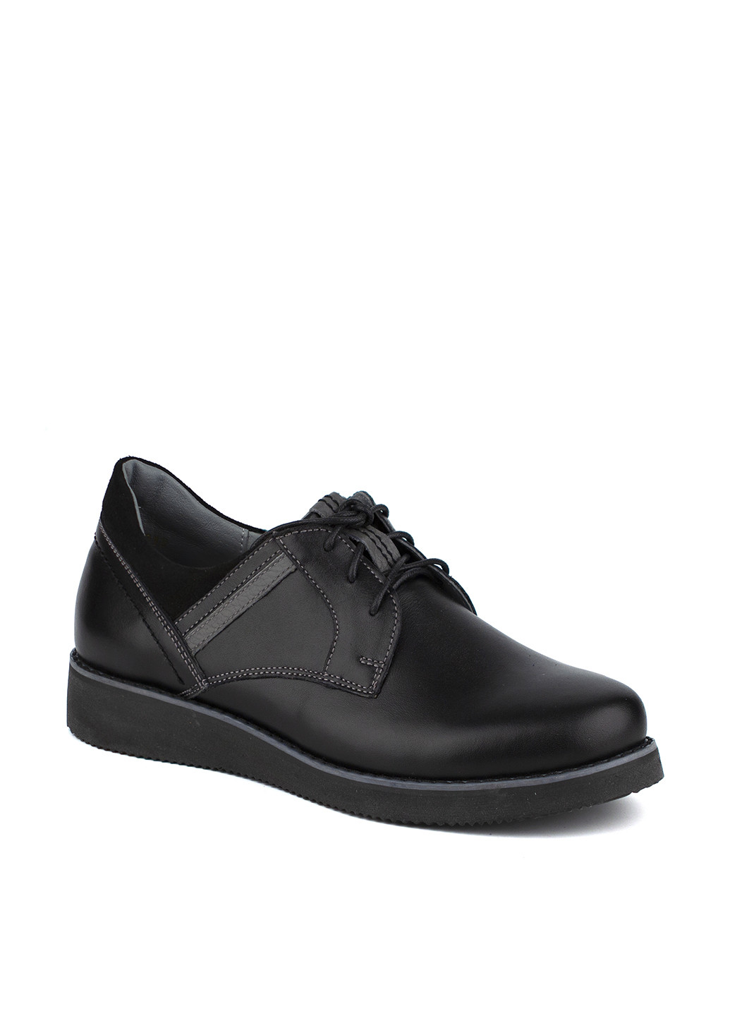 Черные туфли со шнурками ShagoVita