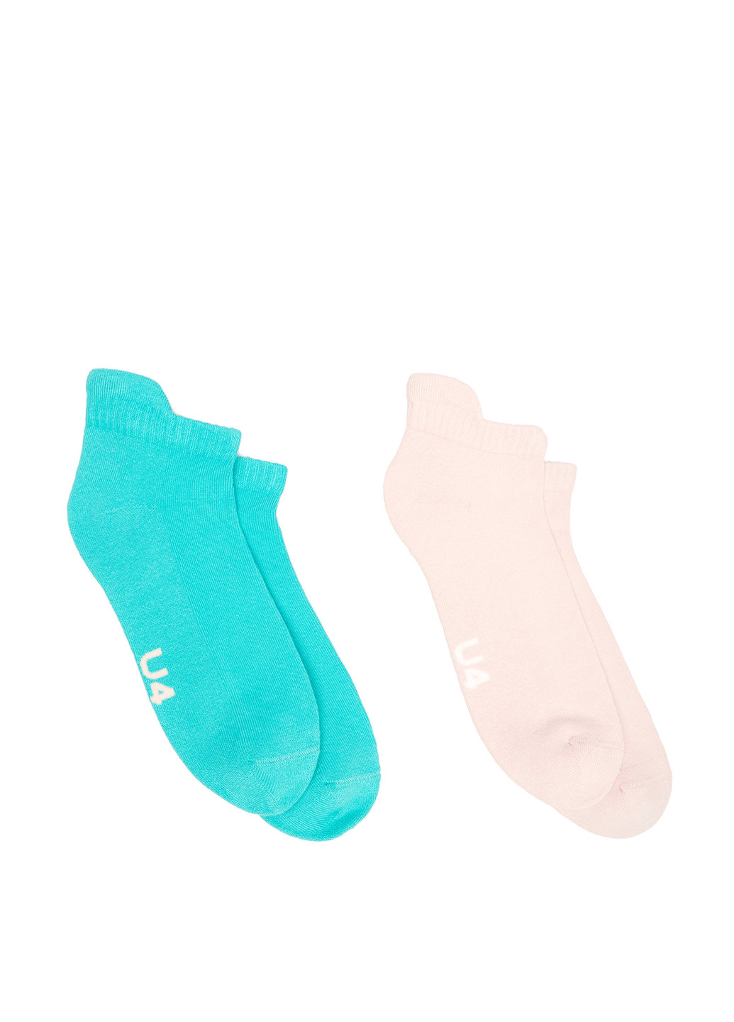 Комбинированные носки (2 пары) UNITED4 однотонные (329148547)