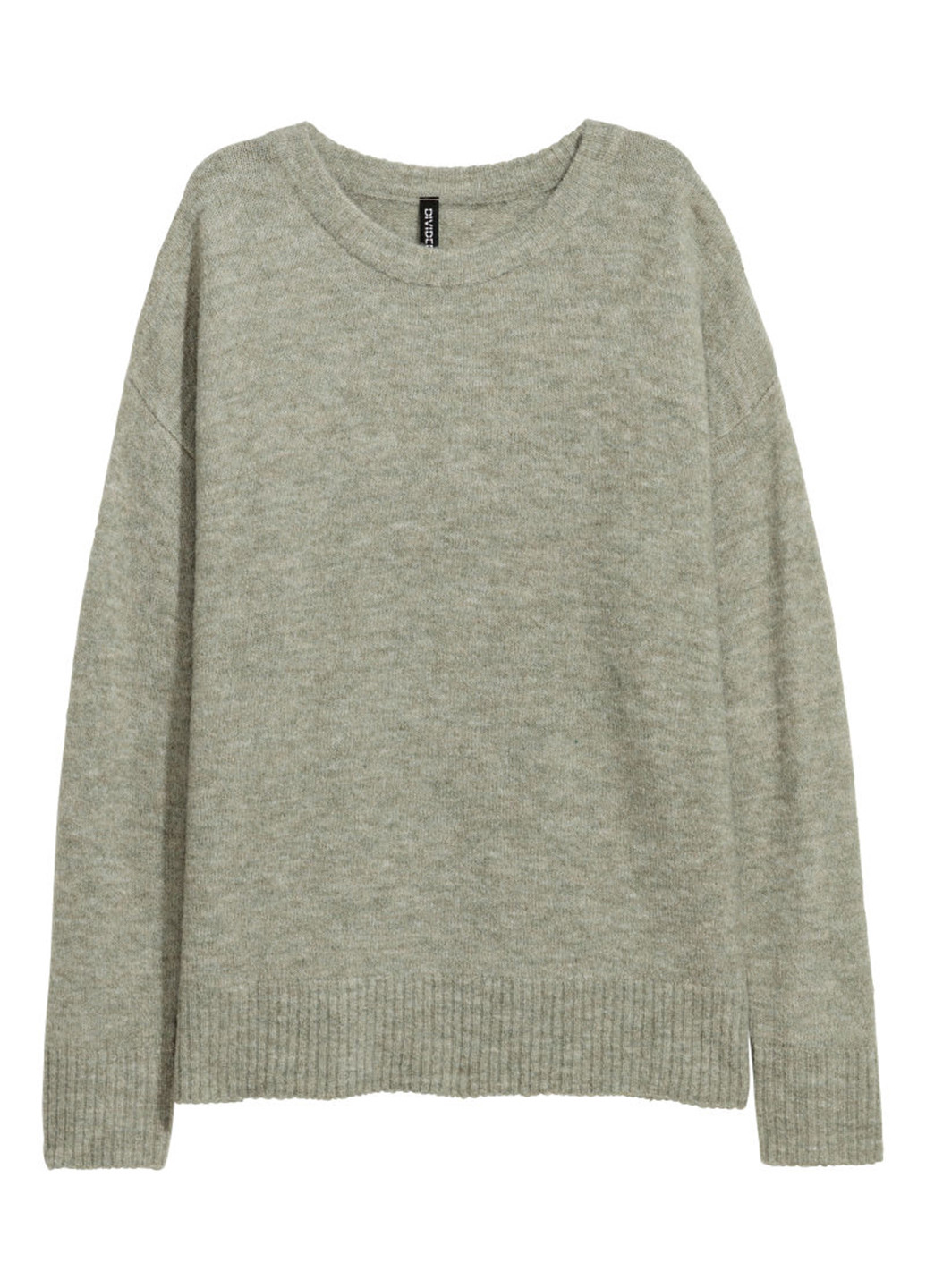 Оливковый (хаки) демисезонный свитер джемпер H&M