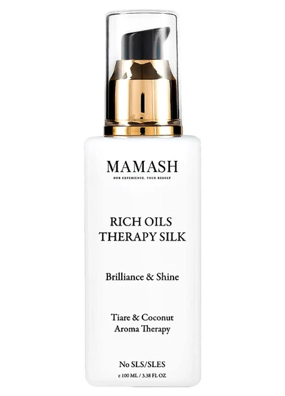 Сухе масло для сяйва і блиску волосся з цінними оліями Rich Oils Theraphy Silk Brilliance & Shine Mamash (250112550)