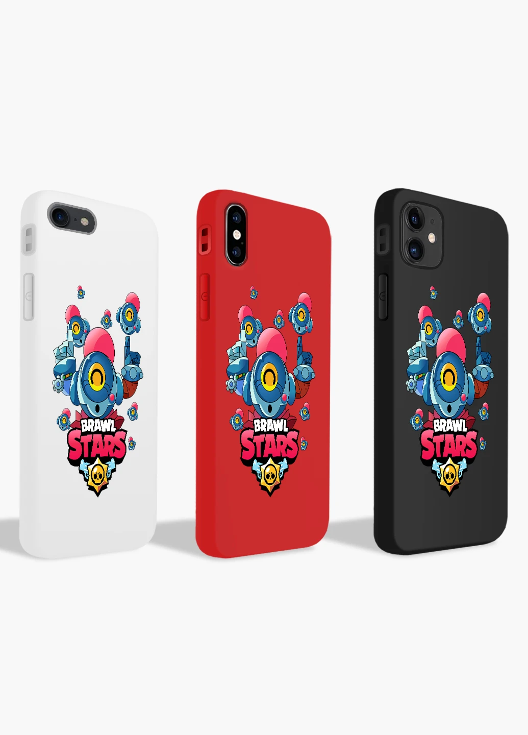 Чохол силіконовий Apple Iphone 7 Тік Бравл Старс (Tick Brawl Stars) (17361-1704) MobiPrint (219490481)