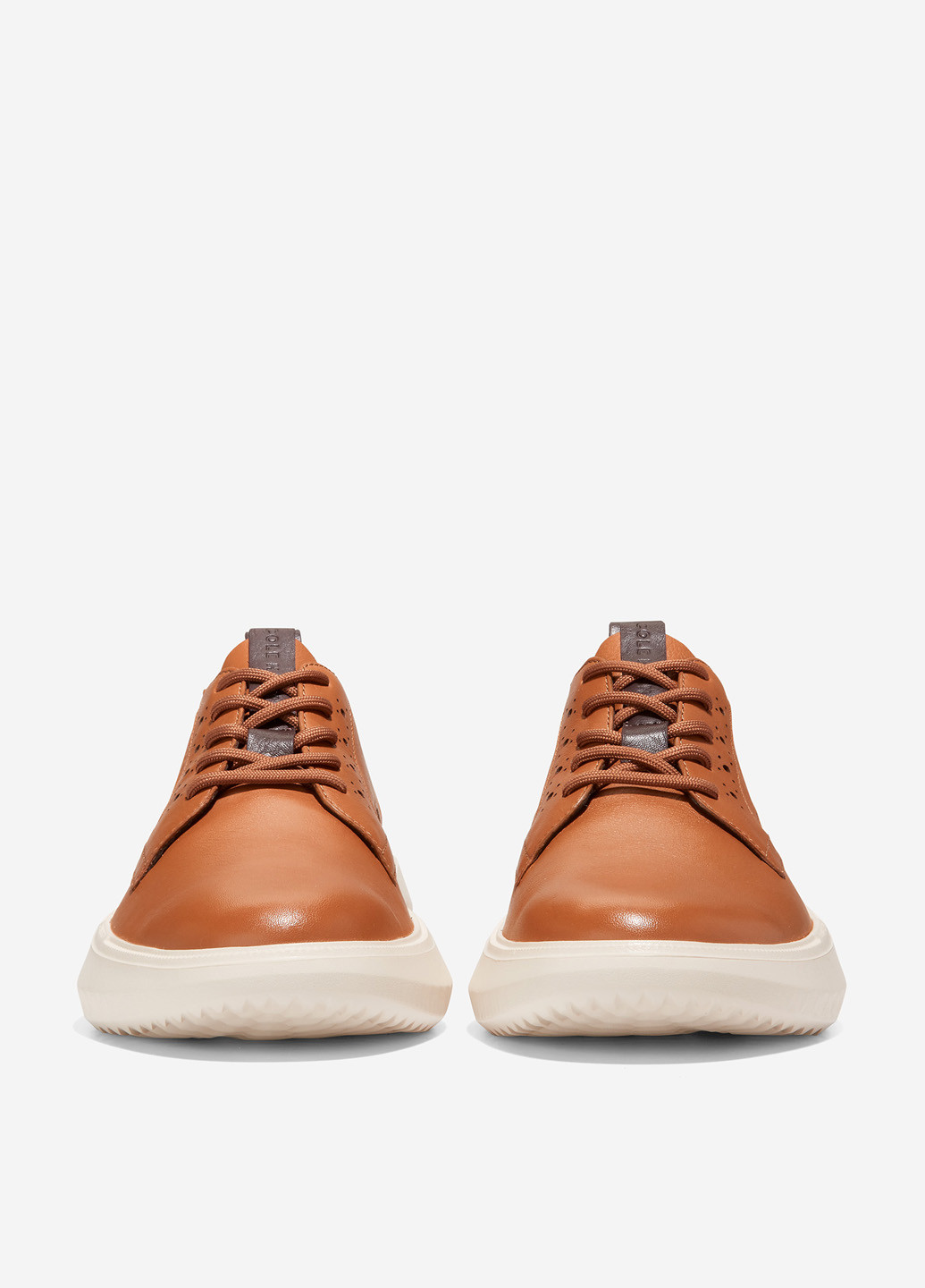 Коричневые кэжуал туфли Cole Haan на шнурках