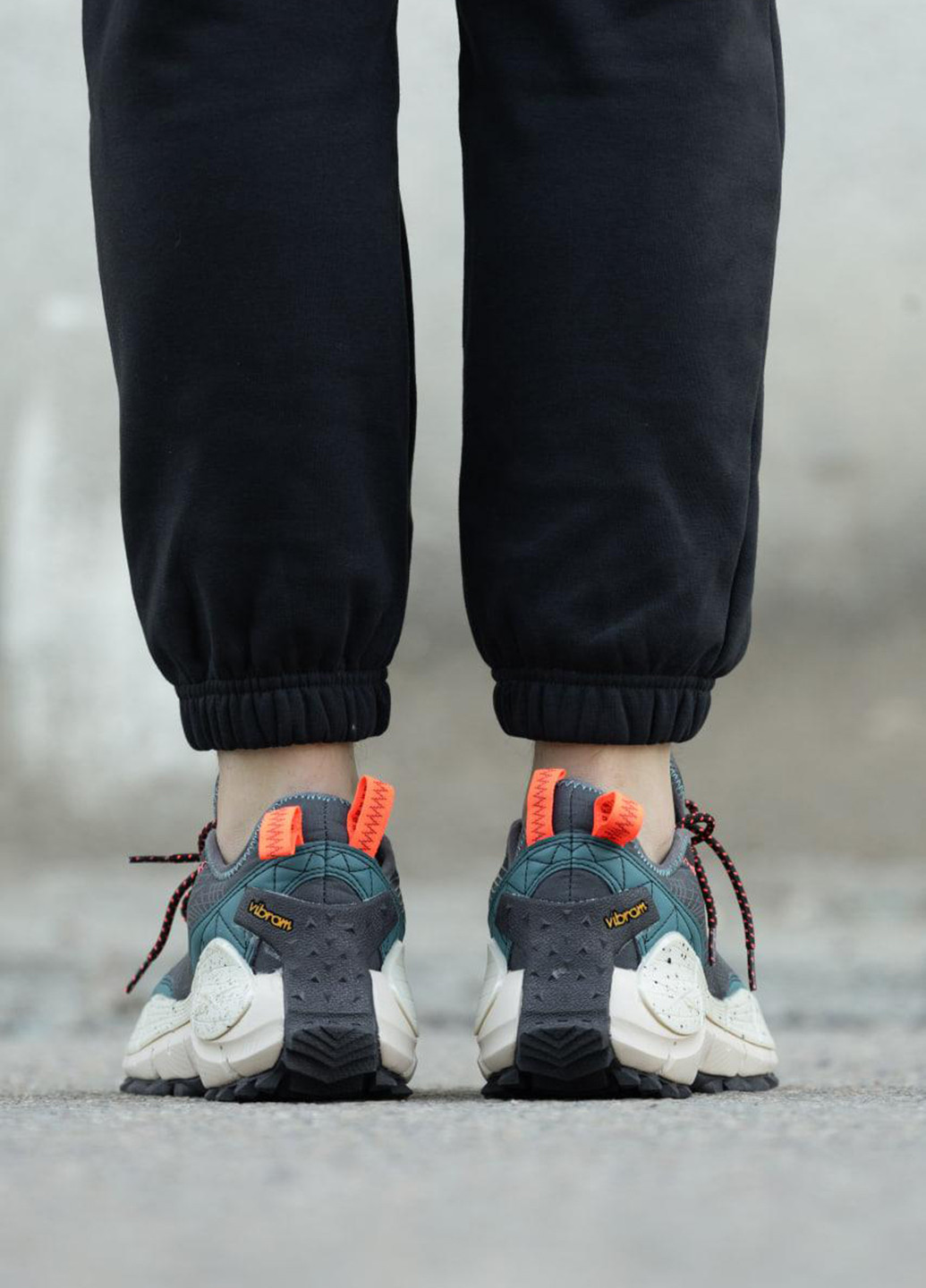 Сіро-синій всесезон кросівки No Brand