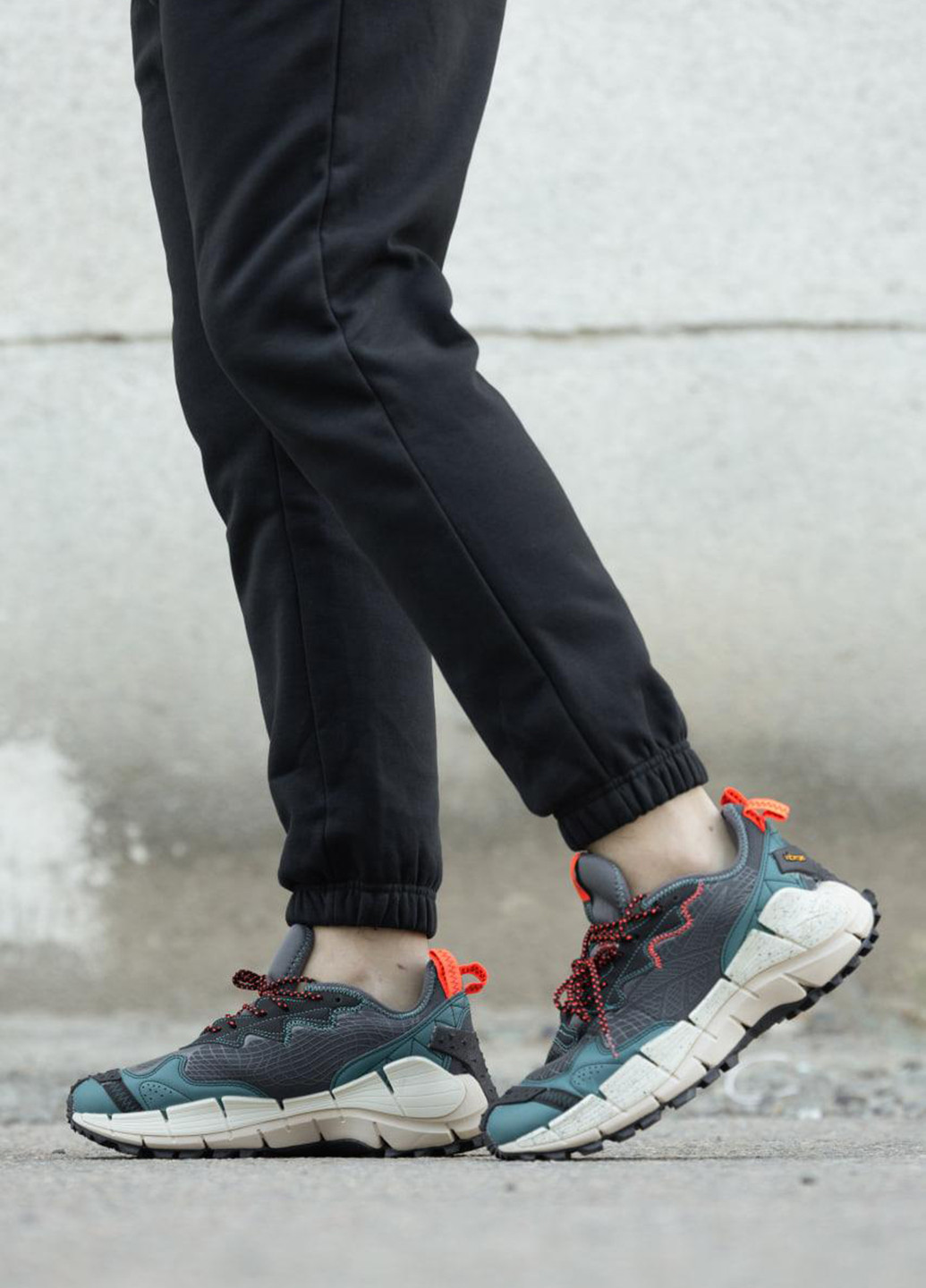 Сіро-синій всесезон кросівки No Brand