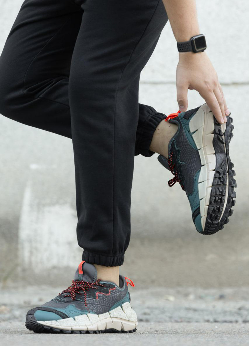 Сіро-синій всесезон кросівки No Brand