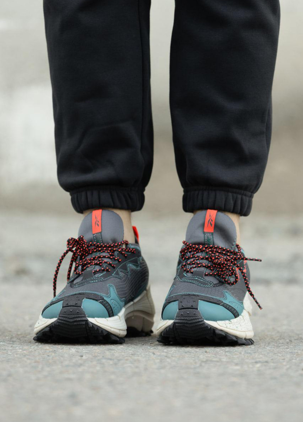 Сіро-синій всесезон кросівки No Brand