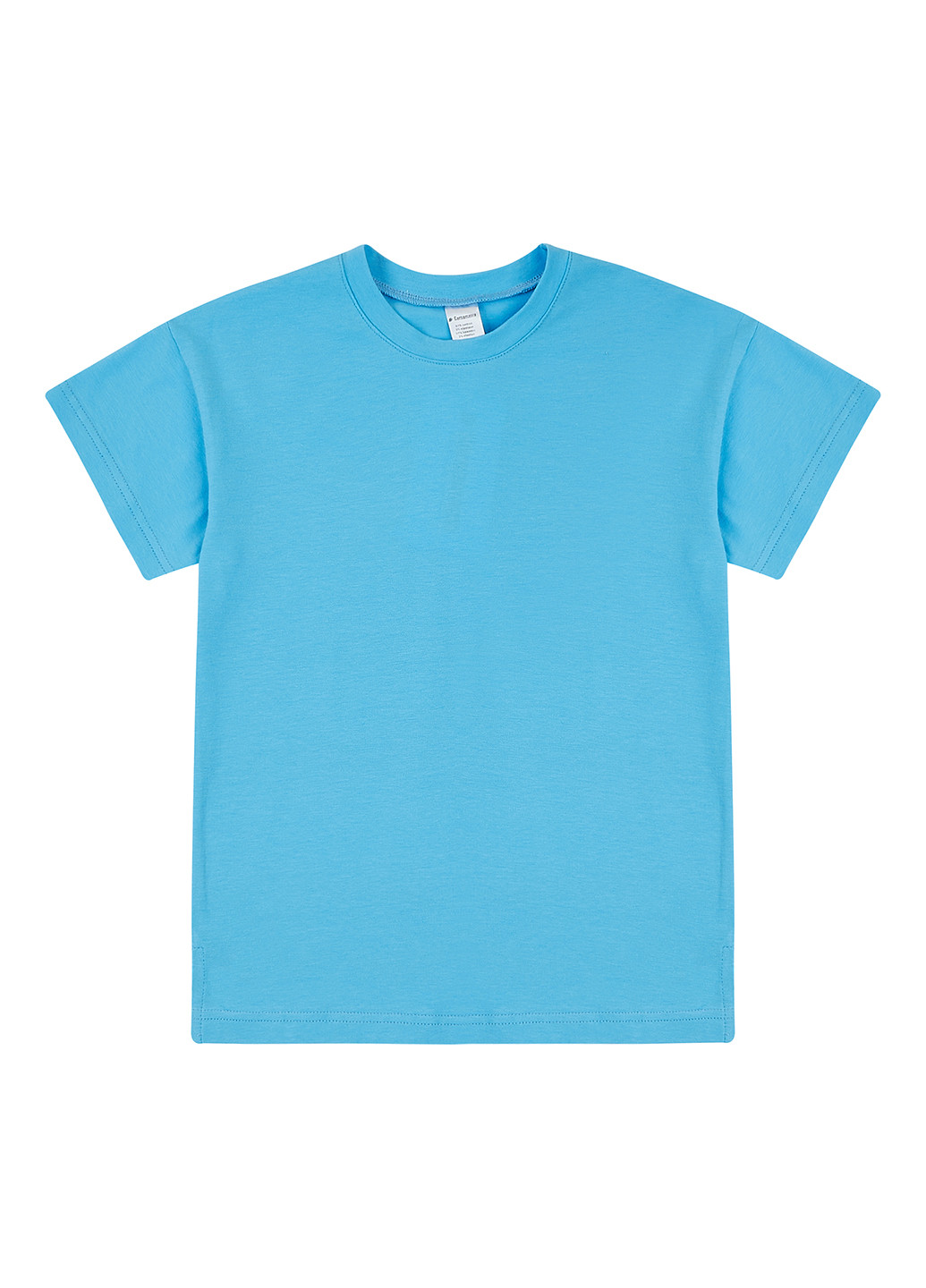 Голубая летняя футболка Garnamama