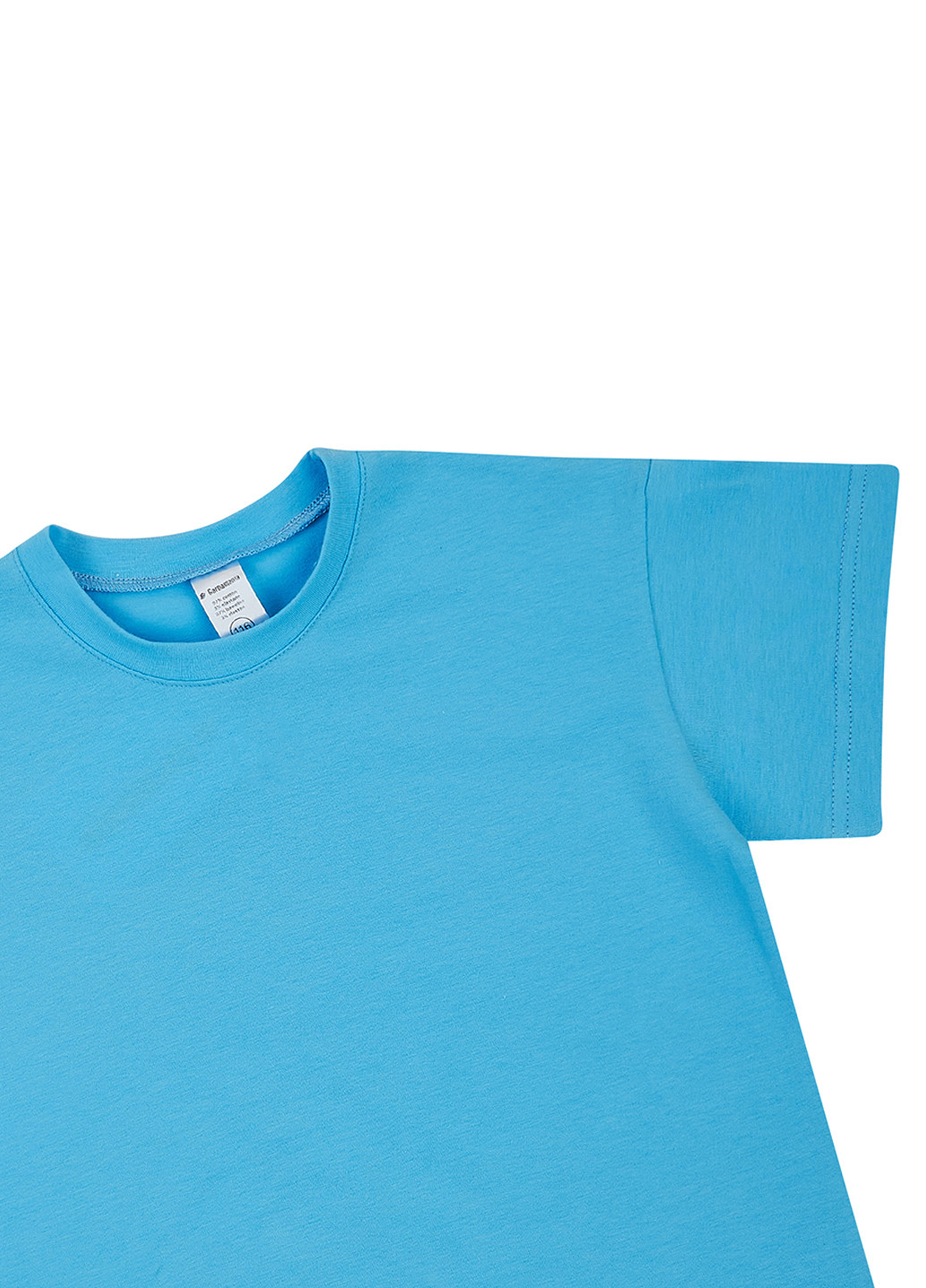 Голубая летняя футболка Garnamama