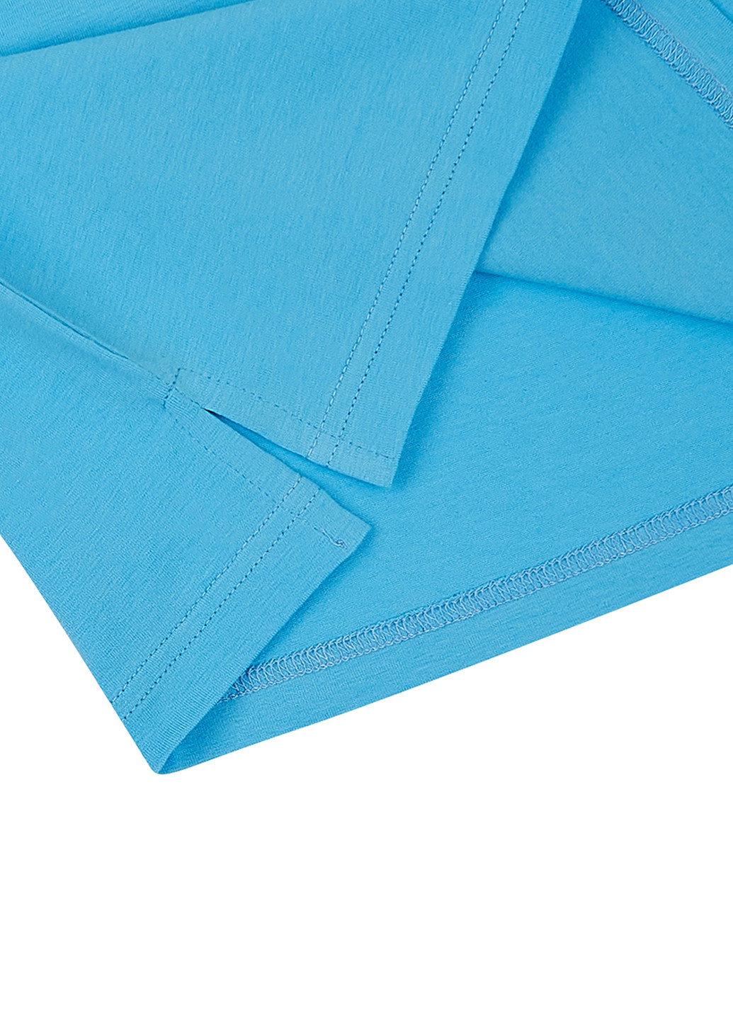 Голубая летняя футболка Garnamama