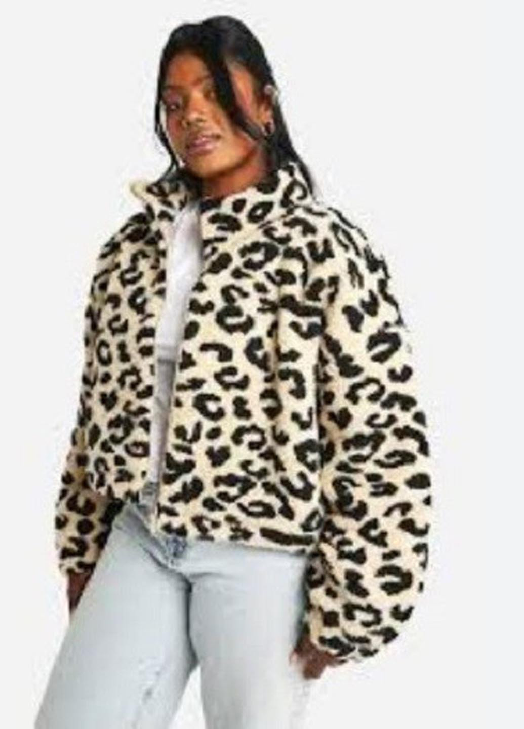 Комбінована демісезонна куртка Boohoo