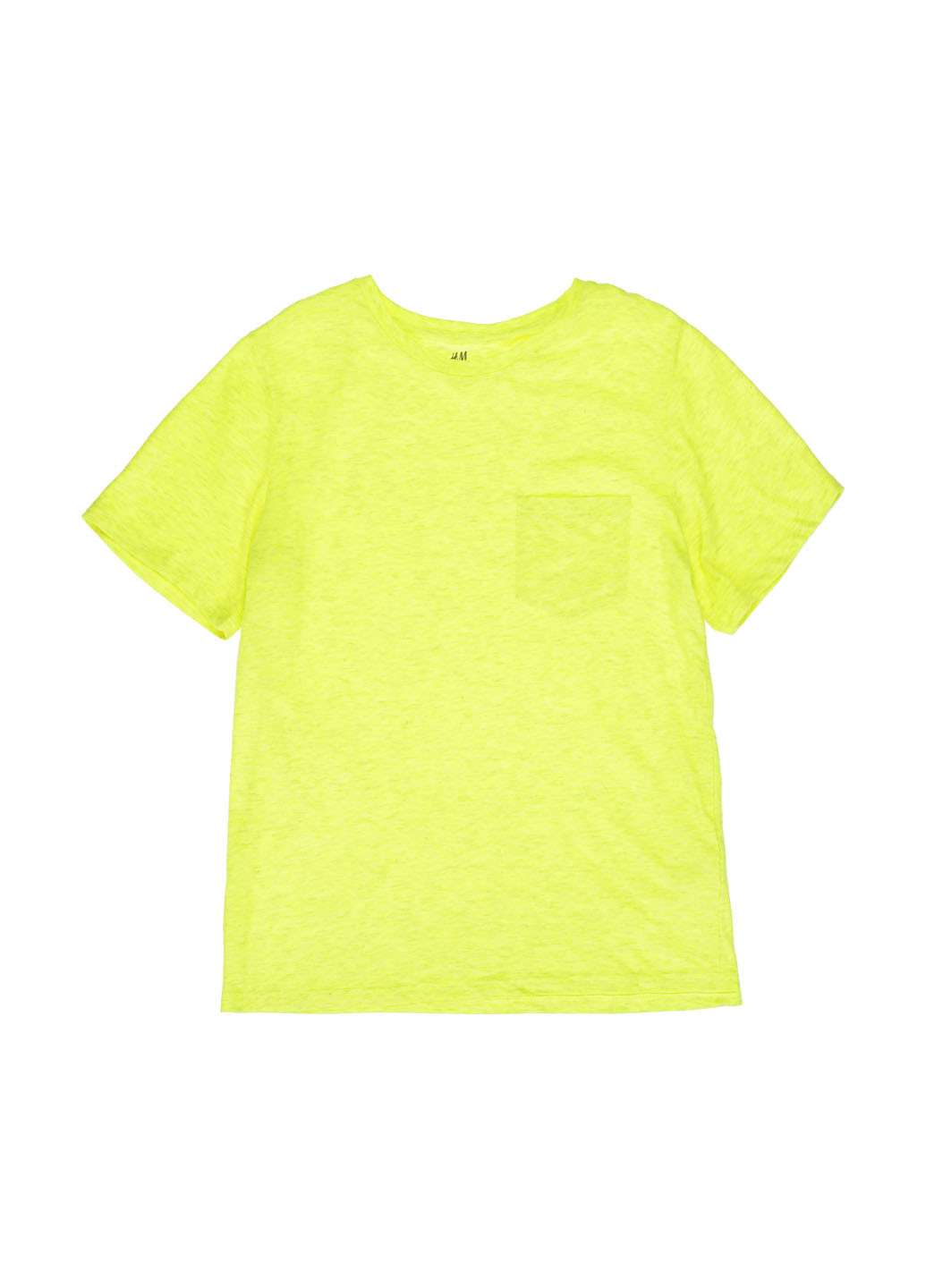 Салатова літня футболка з коротким рукавом H&M