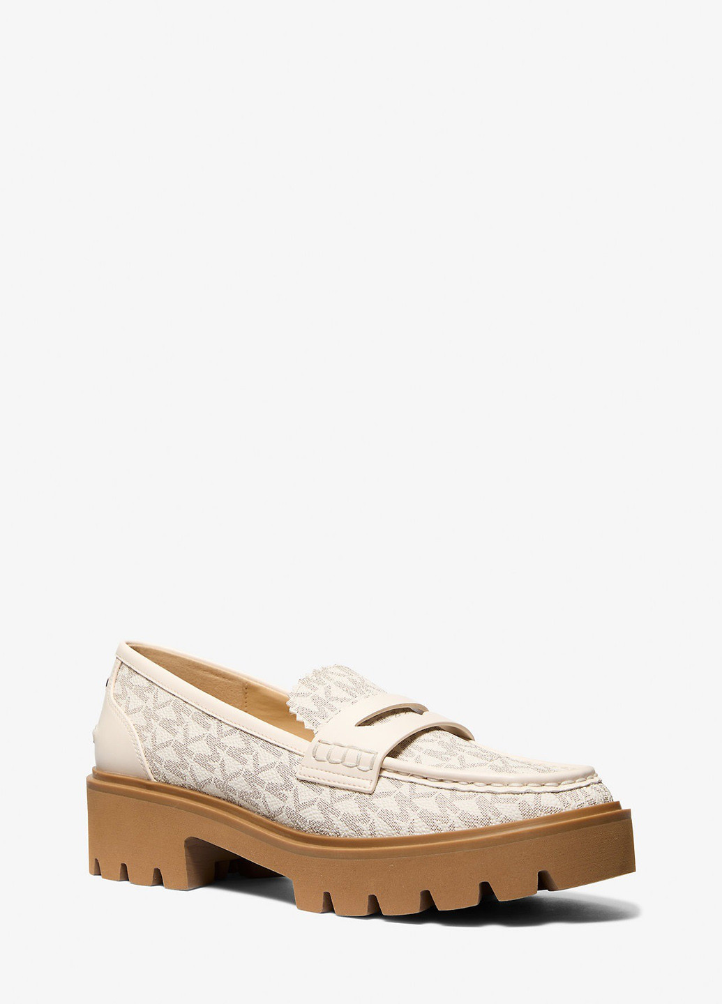 Michael Kors Туфлі лоферы молочный з искусственная кожа, сша — демисезон (330778500)