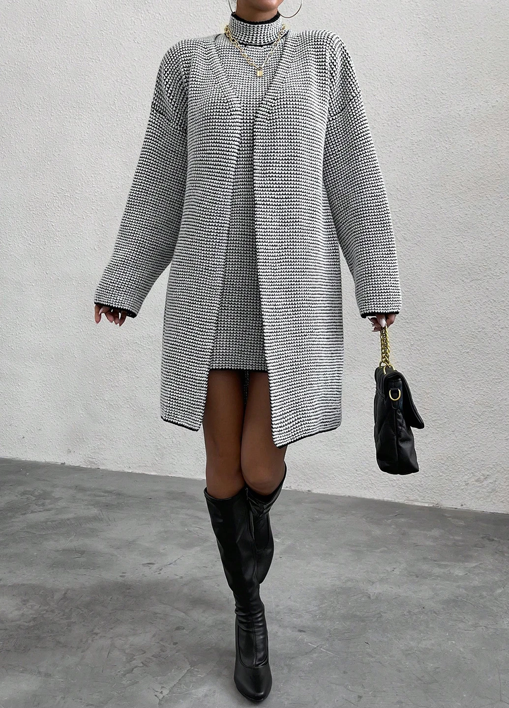 Костюм (кардиган, платье) SHEIN (309158247)
