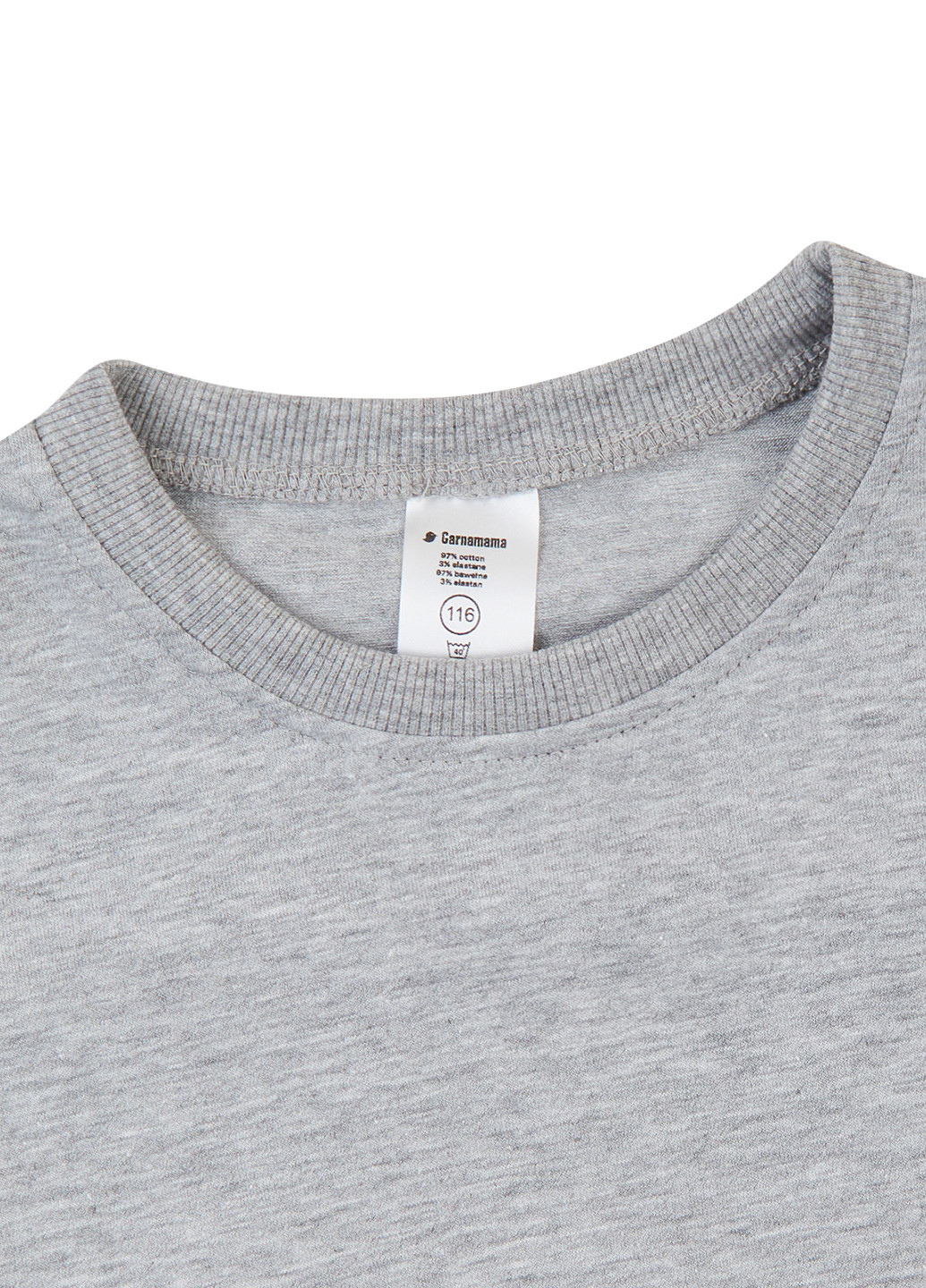 Сіра літня футболка Garnamama