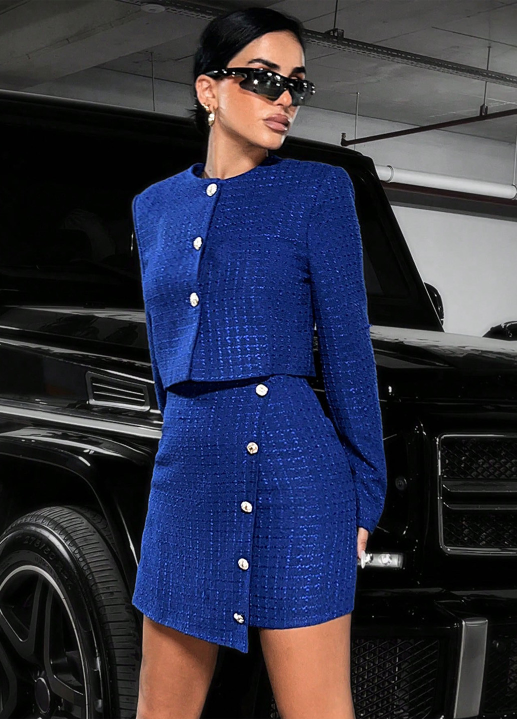 Костюм (жакет, спідниця) SHEIN (341099973)