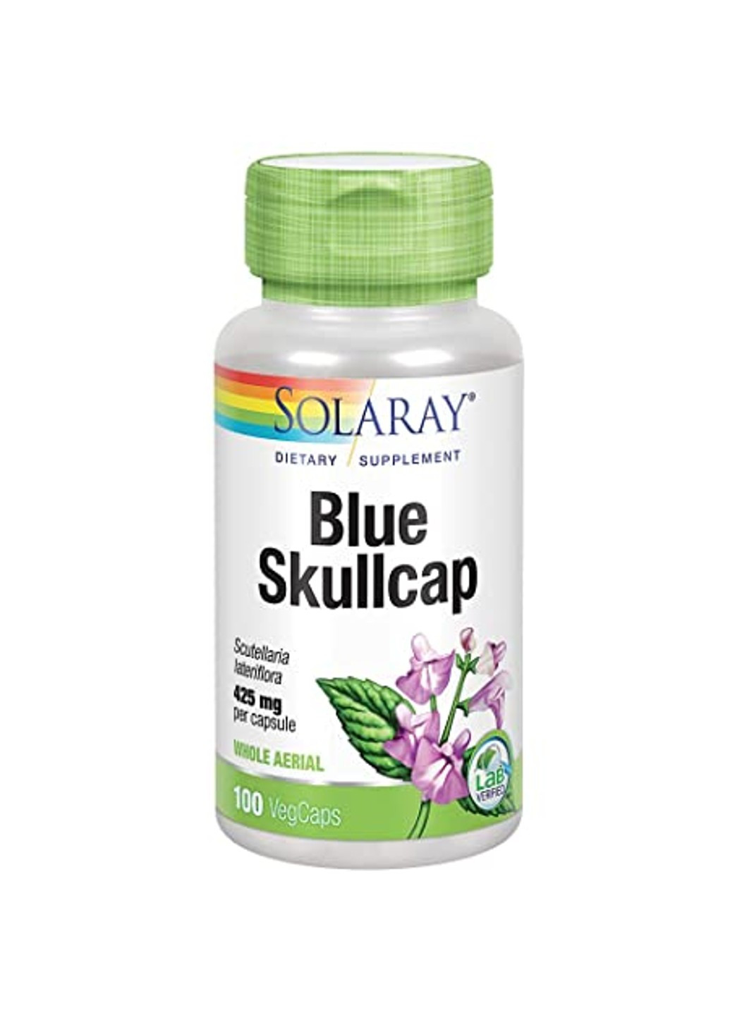 Шлемник Blue Skullcap 100 капсул Solaray (255410156)