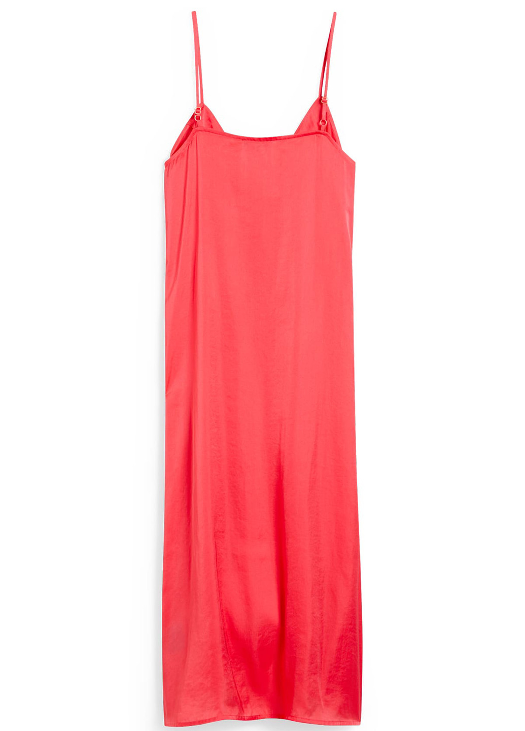 Красное кэжуал платье платье-комбинация C&A однотонное