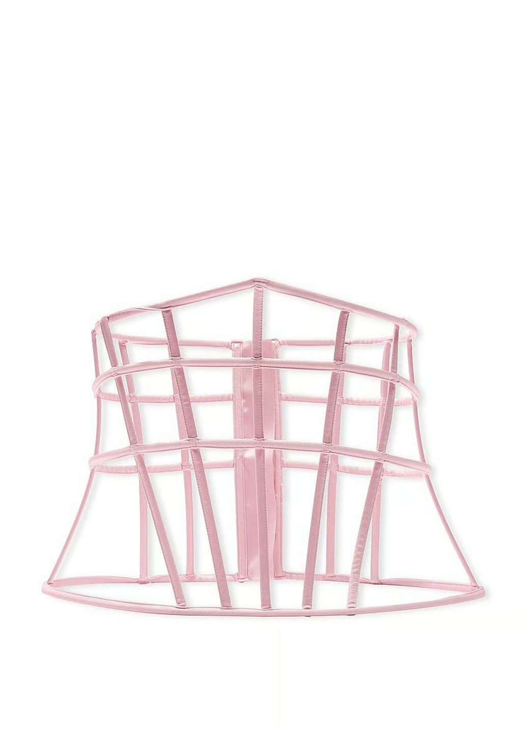 Рожевий демісезонний комплект (корсет, трусики) Victoria's Secret