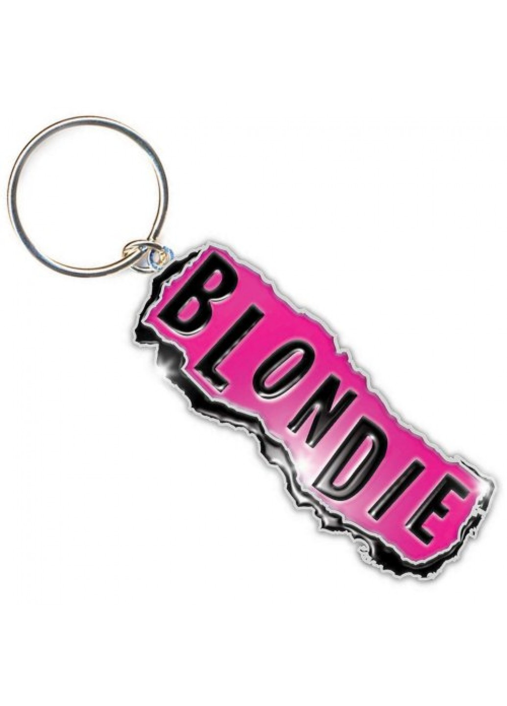 Брелок "Blondie Standard Keychain: Punk Logo", Rock Off bldkey01 (208083250)