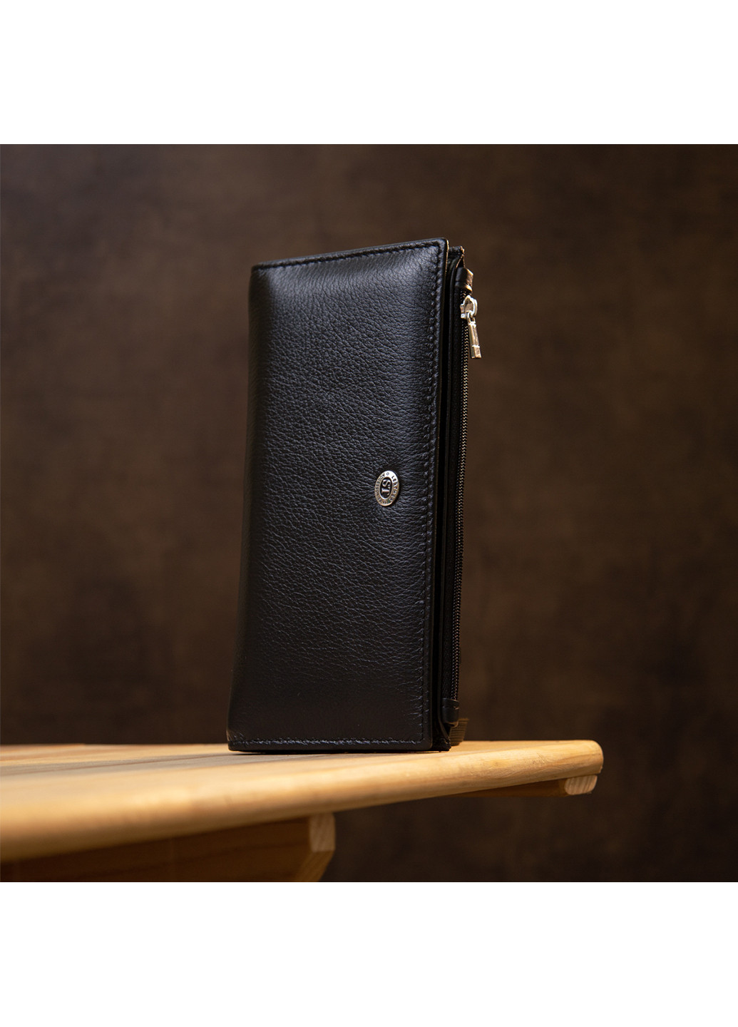 Женский кожаный кошелек 19х9,5х1,5 см st leather (252415824)