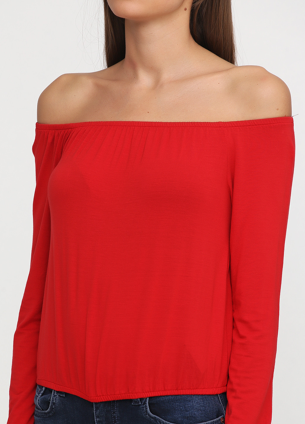 Красная демисезонная блуза Even & Odd