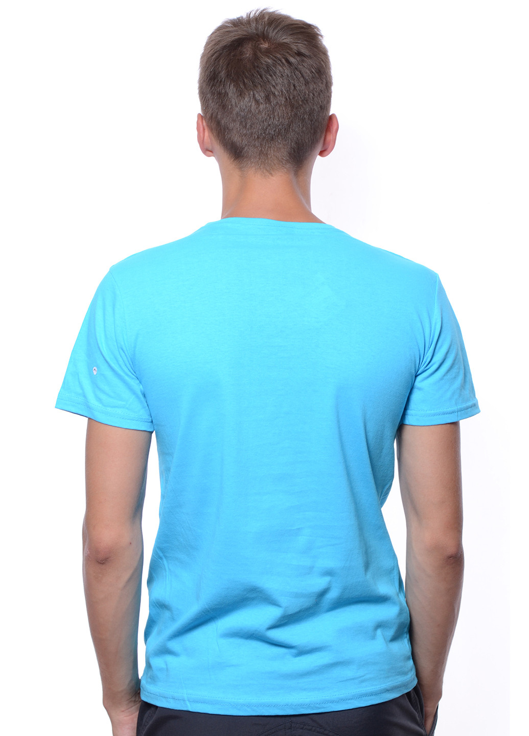 Голубая футболка Eniste