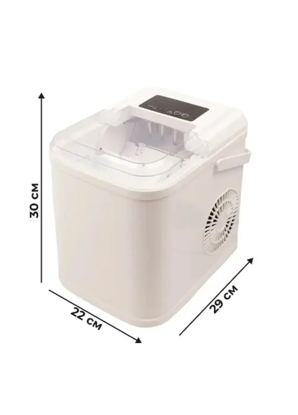 Льодогенератор Ice Maker, 29x22x30 см TV-magazin (296997913)