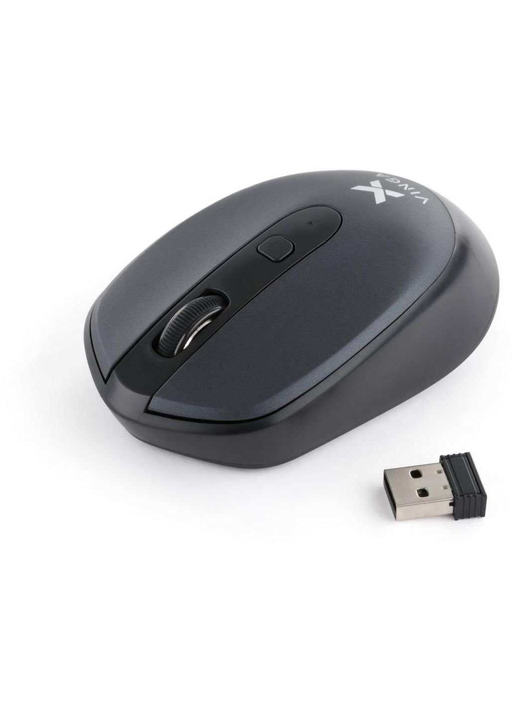 Мышка MSW-908 Silent Click grey Vinga (252633375)