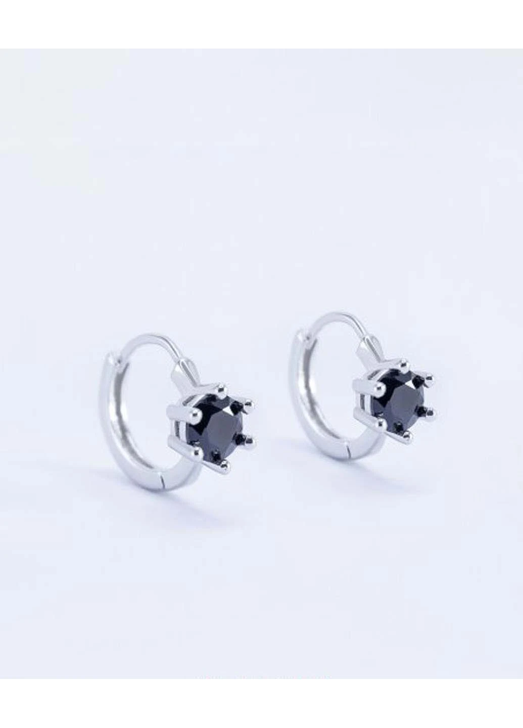 Серьги серебряные родированые s2crch-130 1.9 г Infini (256513915)