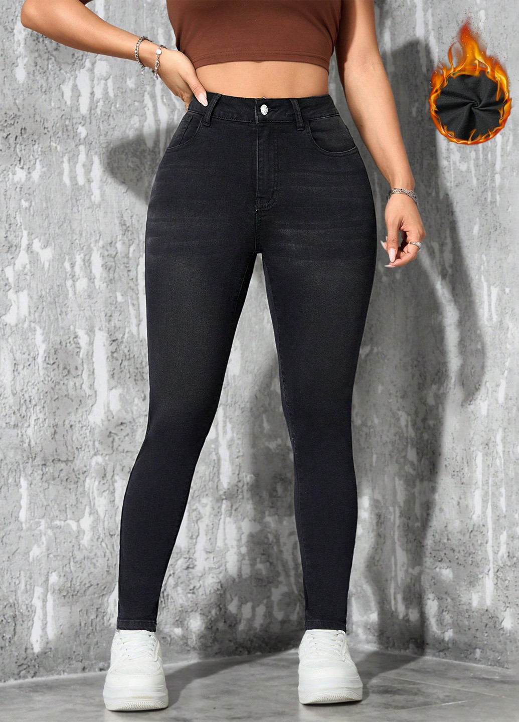 Джинси SHEIN - (366498801)