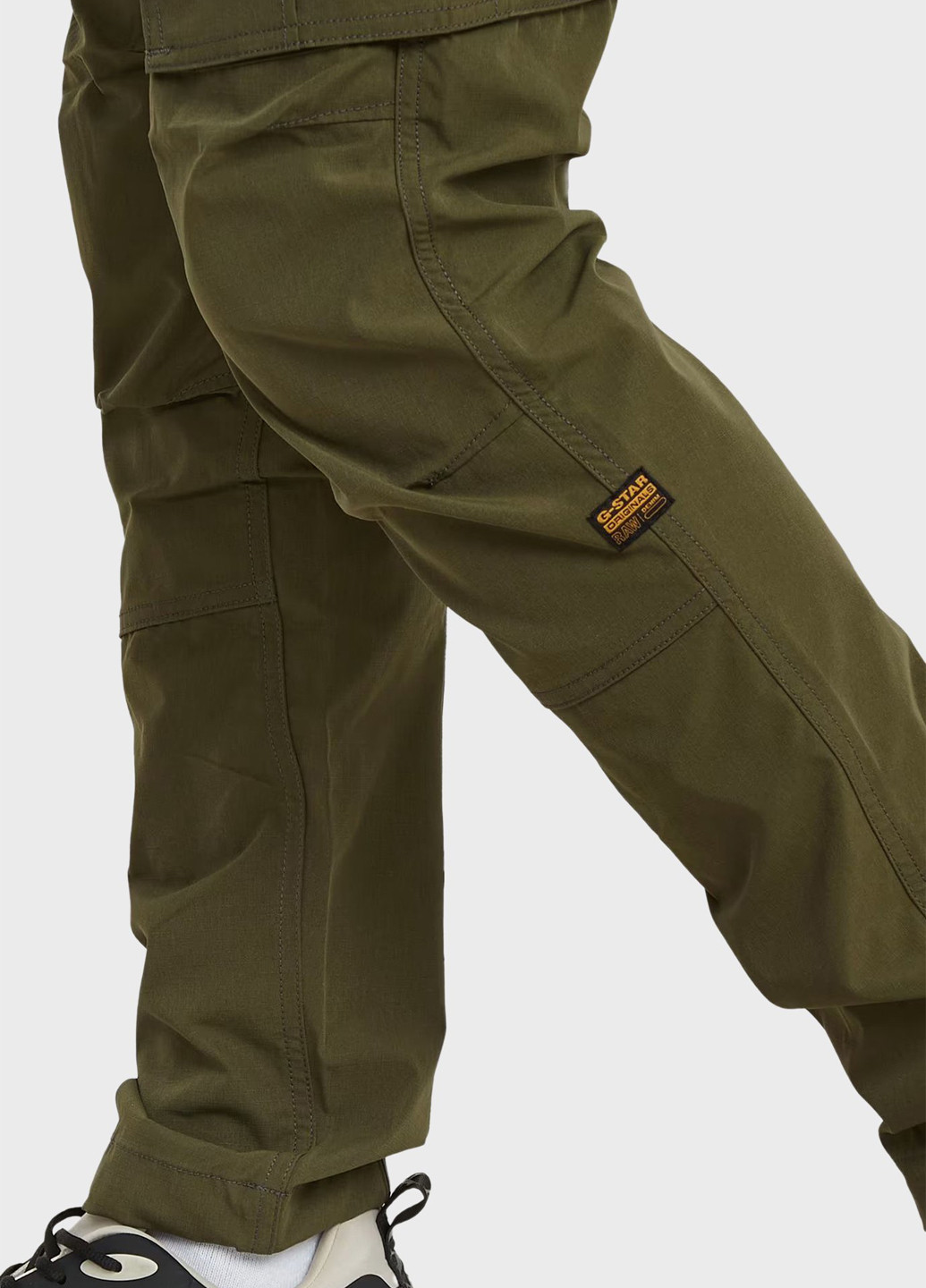 Хаки кэжуал демисезонные карго брюки G-Star Raw