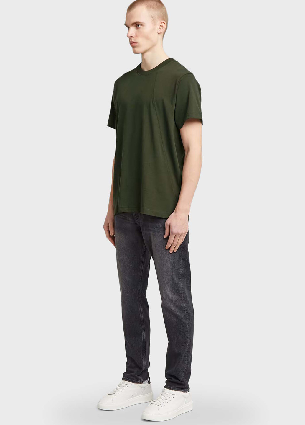 Хаки (оливковая) футболка G-Star Raw