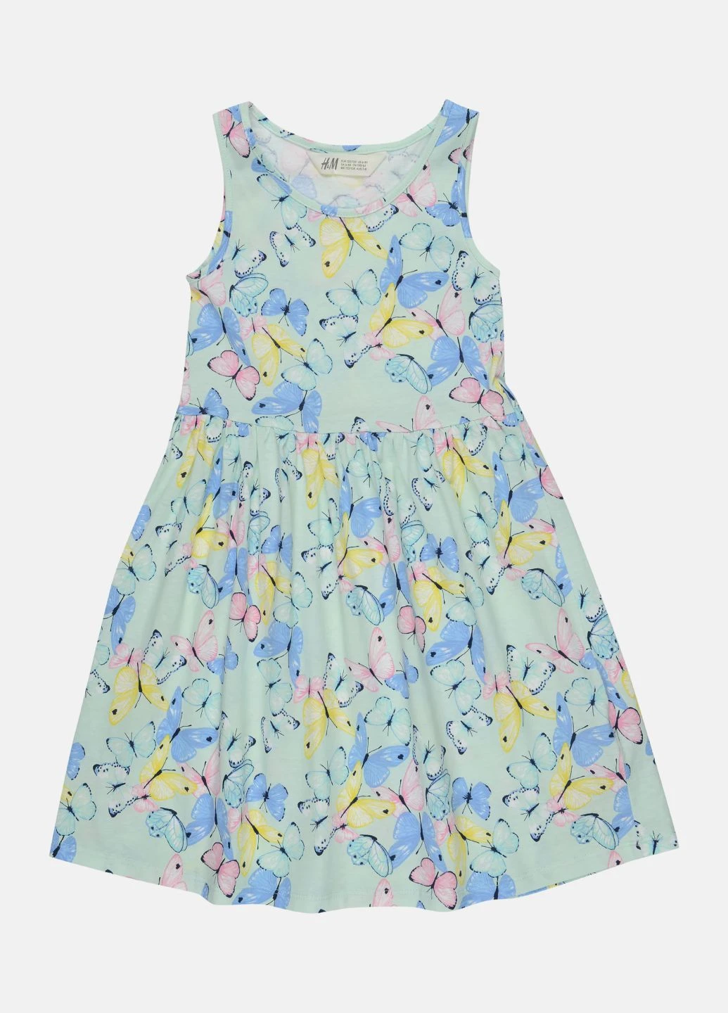 Бирюзовое платье H&M (219730320)