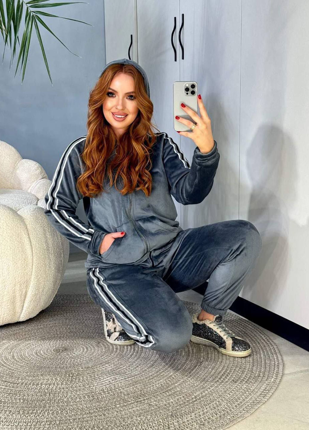 Костюм (толстовка, брюки) No Brand (358867134)