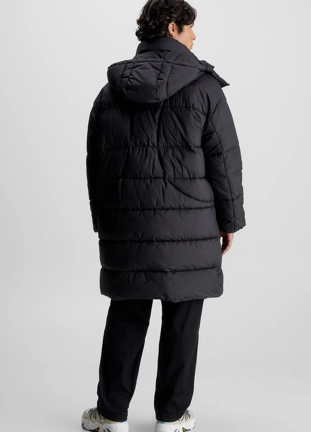 Черная зимняя куртка Calvin Klein Jeans