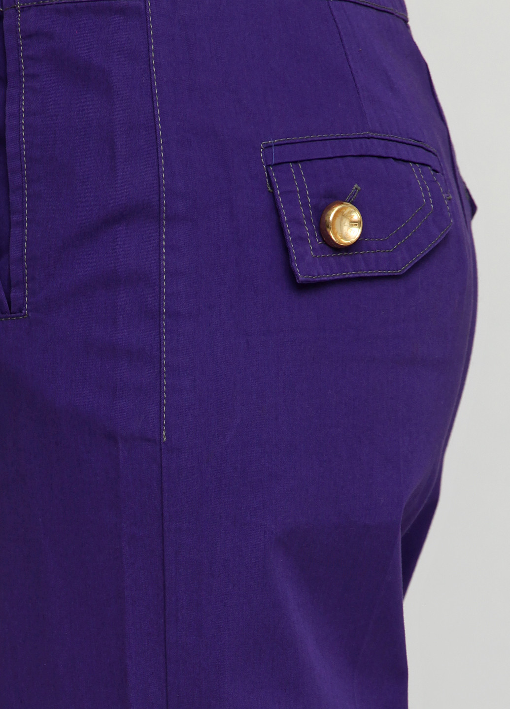 Фиолетовые кэжуал демисезонные клеш брюки Patrizia Pepe
