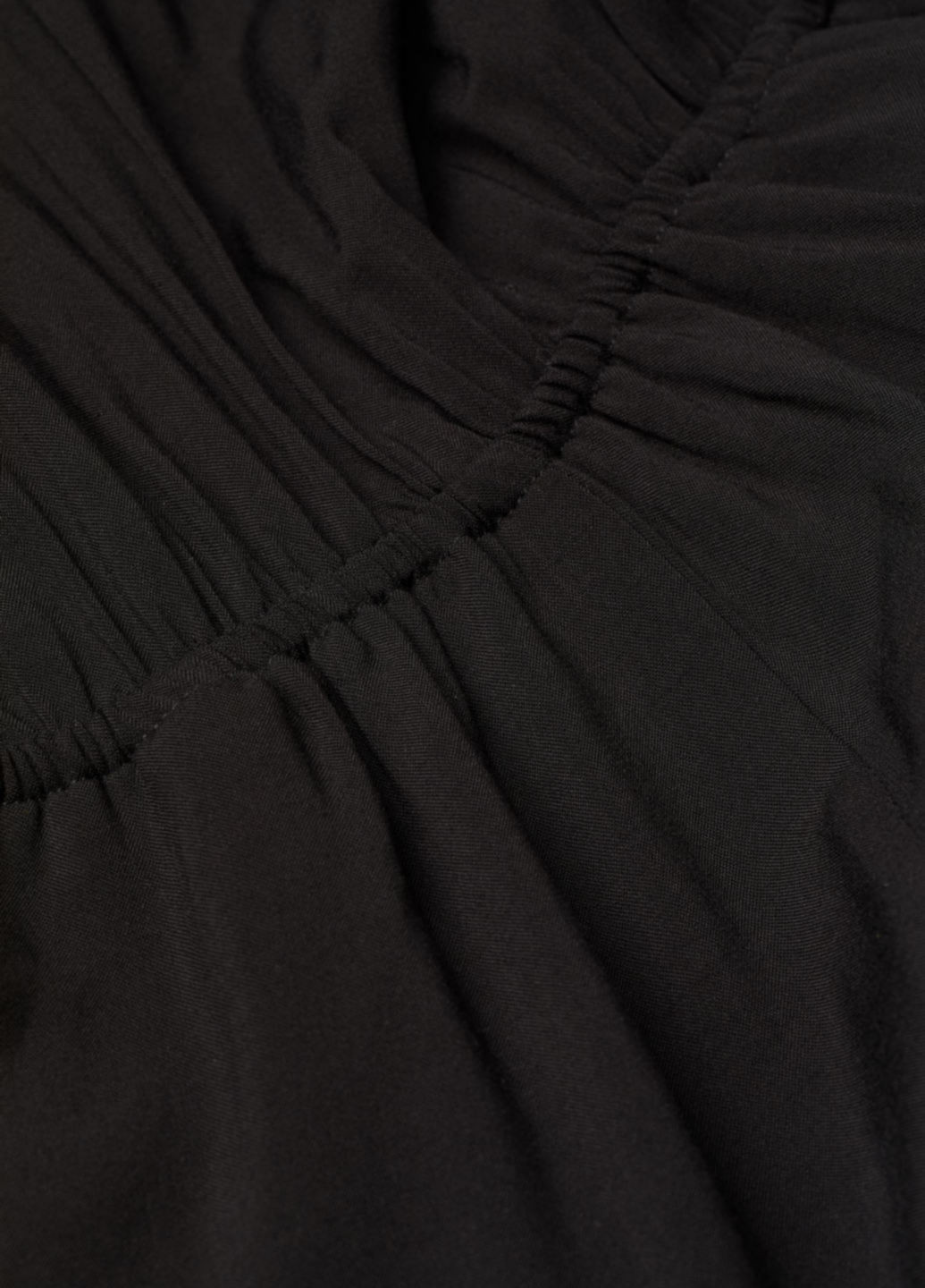 Комбінезон H&M комбінезон-шорти однотонний чорний кежуал віскоза