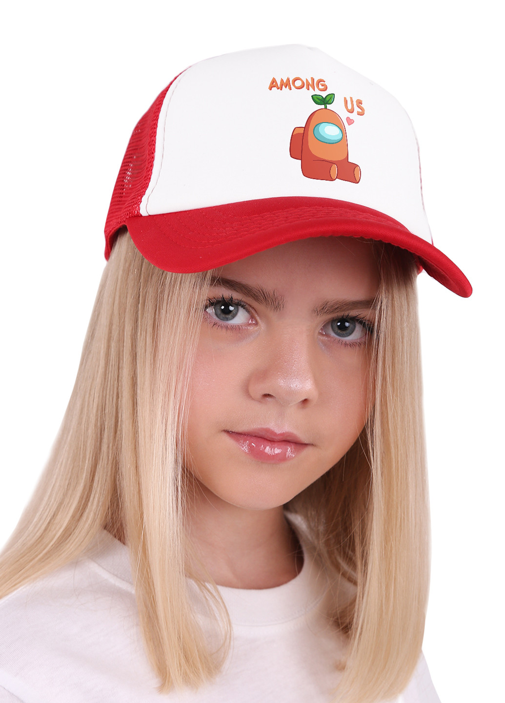 Кепка Тракер дитяча Амонг Ас Помаранчевий (Among Us Orange) (33404-2410) MobiPrint (220824539)