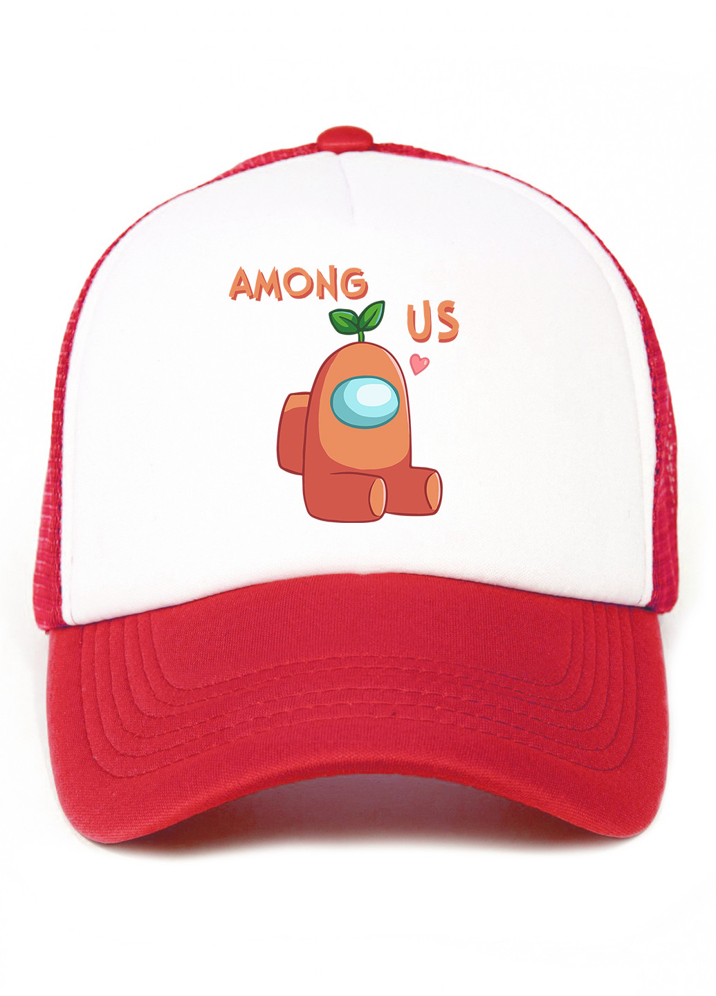 Кепка Тракер дитяча Амонг Ас Помаранчевий (Among Us Orange) (33404-2410) MobiPrint (220824539)
