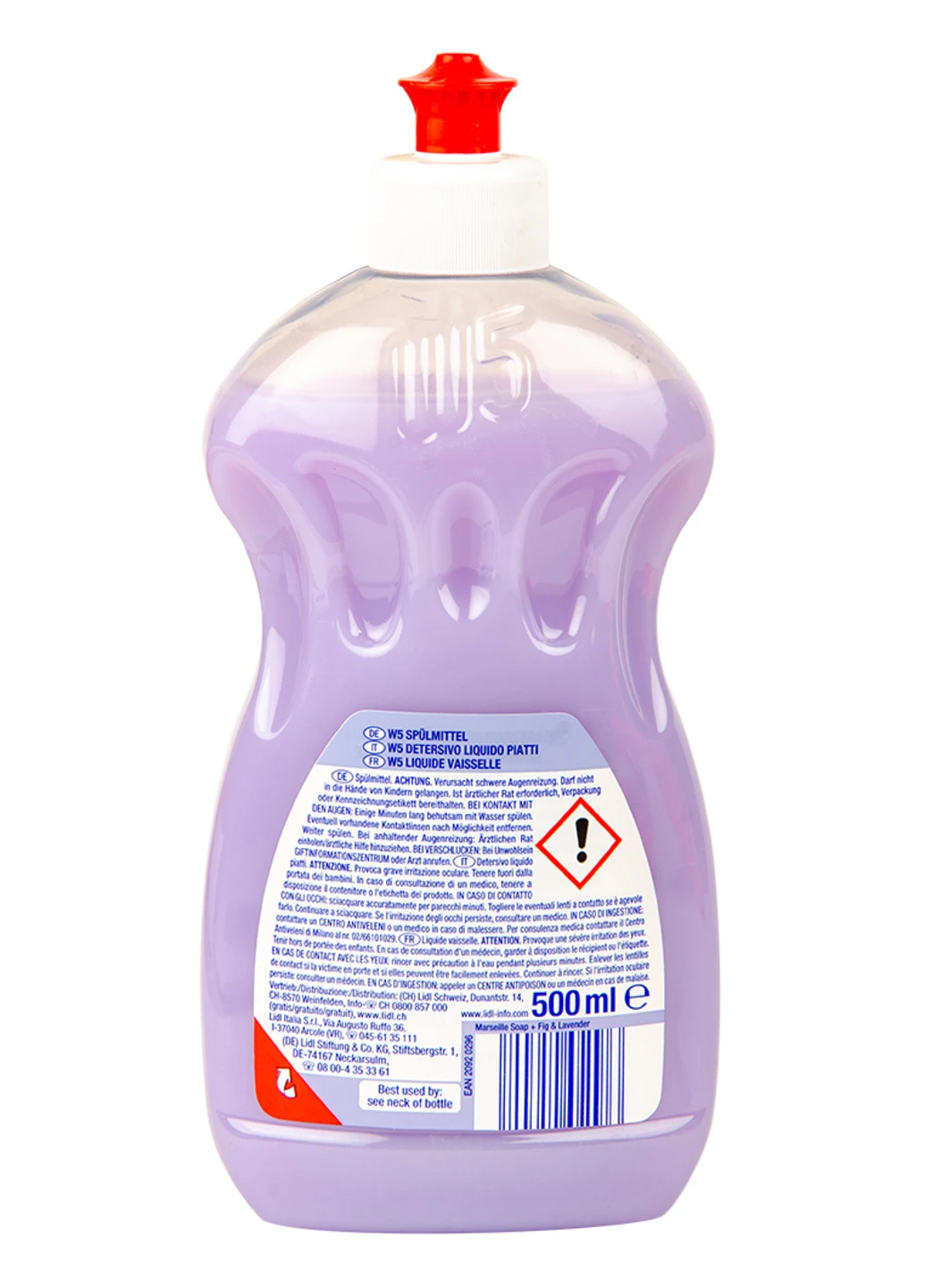Засіб для миття посуду Marseille Soap+Fig+Lavender 500 мл W5 (237629688)