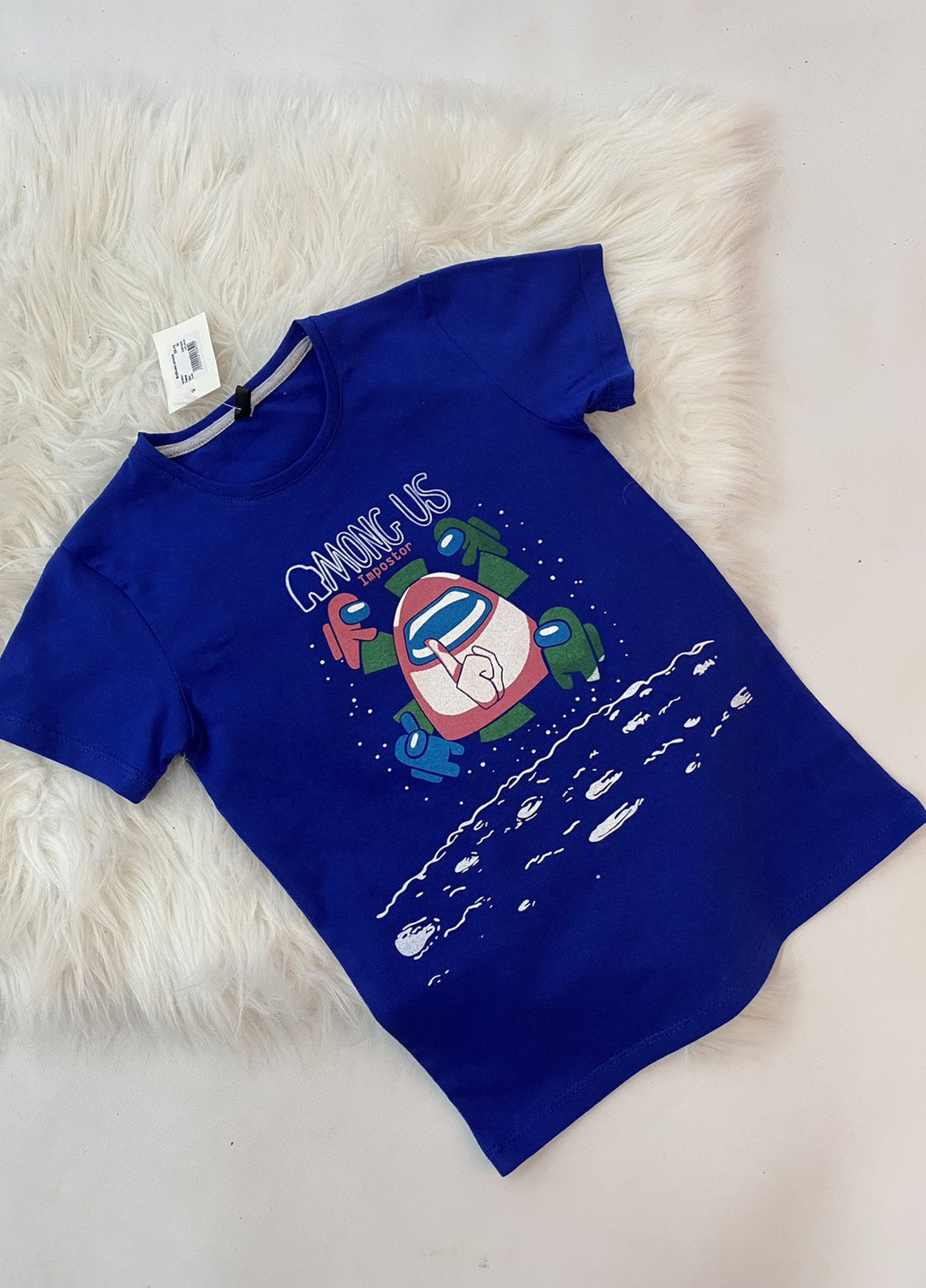 Синя демісезонна футболка для хлопчика Turkey