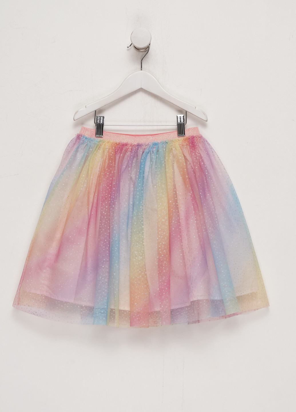 Разноцветная кэжуал градиентной расцветки юбка H&M пышная