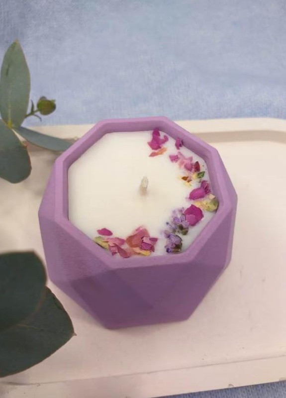 ЕКО свічка Квітка бузку BeautlyMaysternya (253175991)