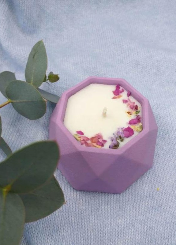 ЭКО свеча Цветок сирени BeautlyMaysternya (253175991)