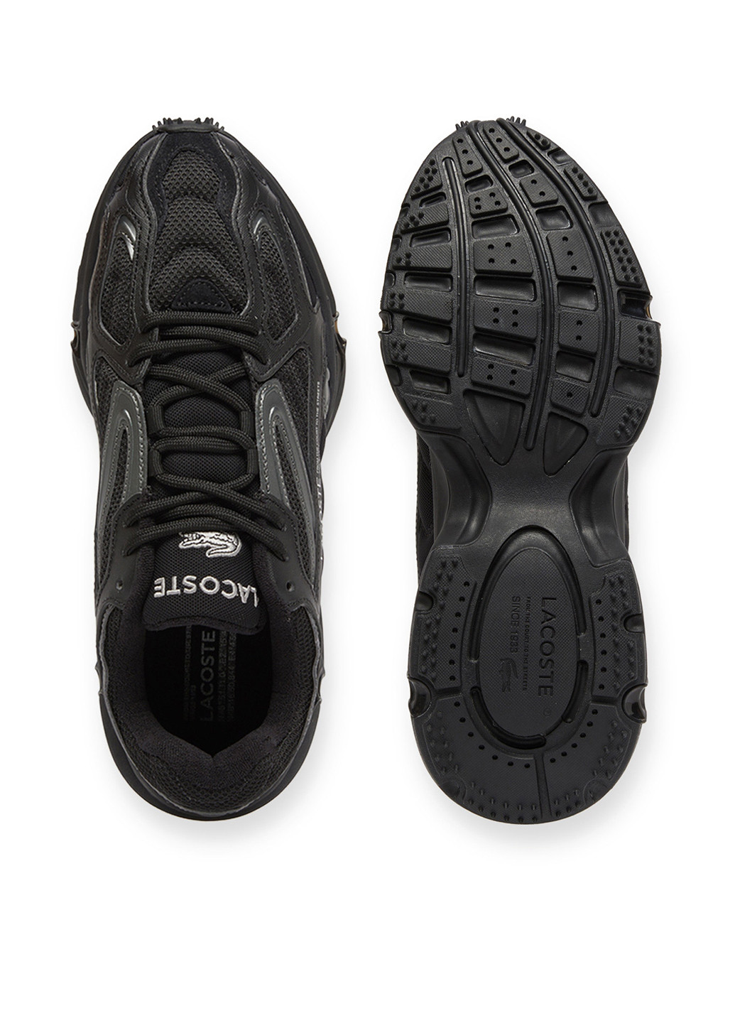 Чорні Осінні кросівки Lacoste L003 2K24