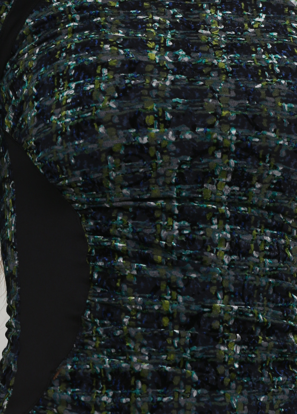 Зеленое кэжуал платье футляр Ciolla в клетку